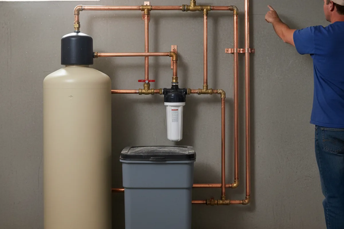 Whole-house water treatment system installed in Valley Center